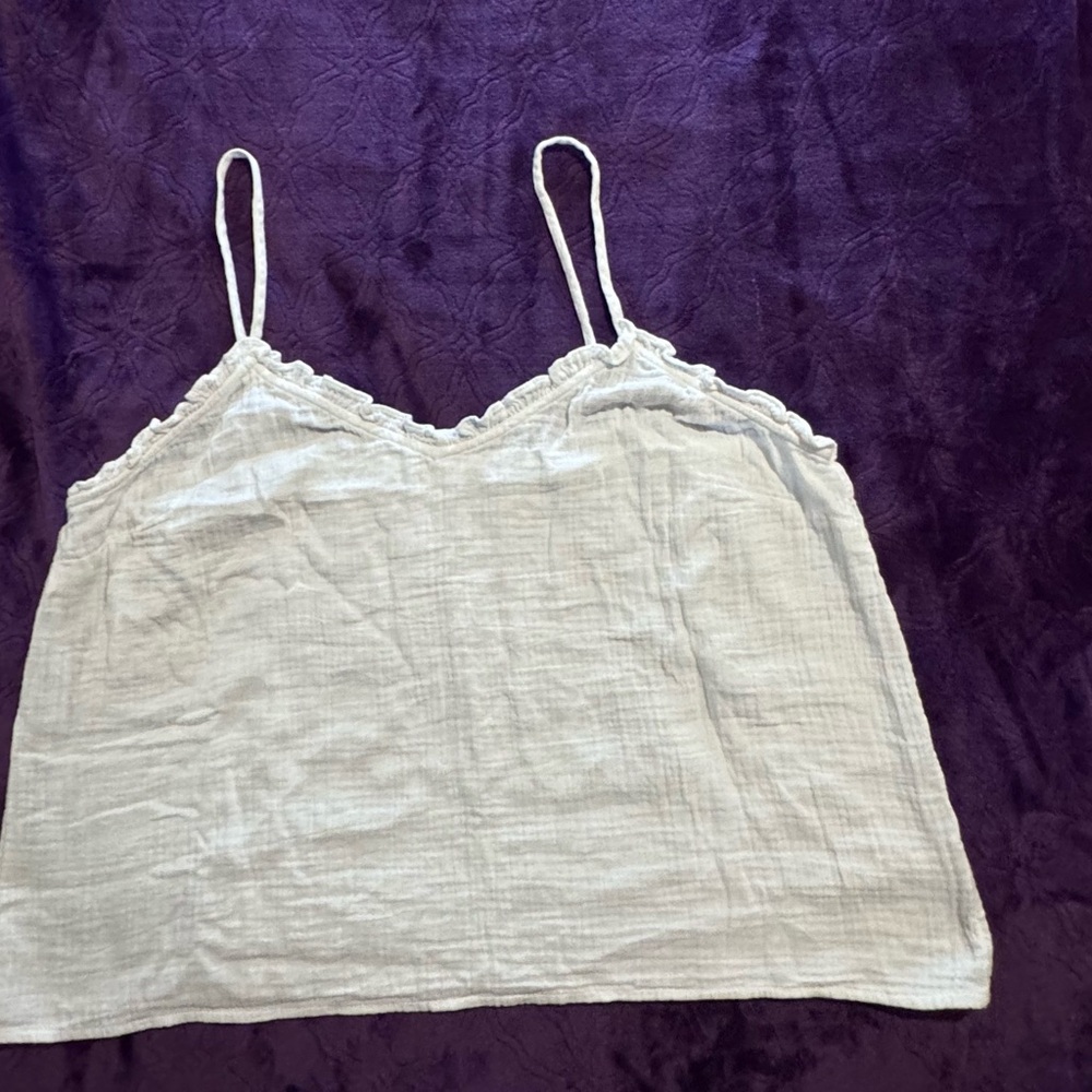 a.n.a. Juniors sweetheart neckline tank top—XXL